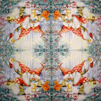 034 Dwarfs - 3-ply - Poortvliet 2001